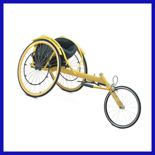Aluminum frame Basketball forward sport wheelchair with manual rear wheel Aluminum chair frame wheelchair rear