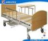 Wood headboard and Foot Board Manual Hill Room hospital Bed for Home Nursing Care