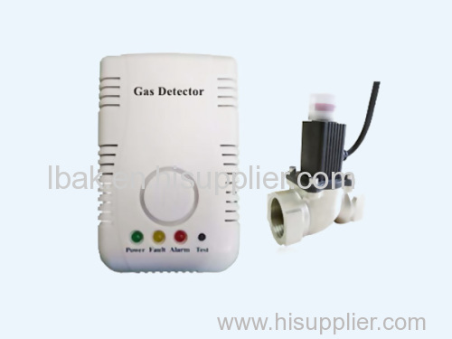 gas detector with soleniod valve