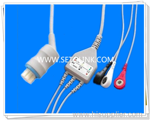 Datex Ohmeda ECG Cable for Electrocardiograph