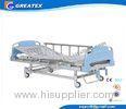 Double Rocker Manual medical adjustable bed with Aluminum alloy handrail for Clinic