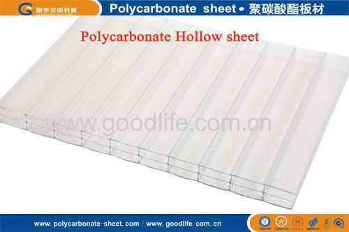 polycarbonate triple-wall transparent sheet for greenhouse
