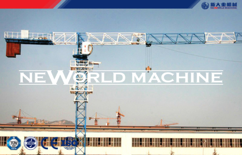 TC5013 / 5510 model electric self raising tower crane construction 6 ton