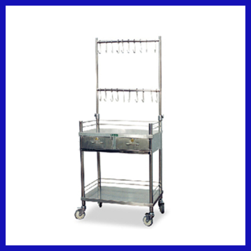 Hospital Stainless steel infusion vehicle