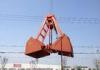 Mechanical Grabs Single Rope Touch Open Bulk Grab for Loading Sand / Coal / Mineral Powder