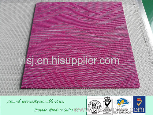 Plastic Flooring Tile Various Jacquard Pattern