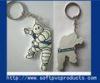 Cute Michelin Soft PVC / Rubber / Silicone Custom Key Chains for Advertising / Promotional