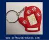 Eco-firendly Rubber Silicone Soft PVC Picture Frame Key Chains for Promotional Gifts