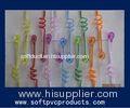 Food Grade PVC Plastic Drinking Straw Holder / Curly Straw / Cocktail Straws for Bar