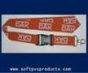 Woven Single Layer Heat-transfer Printing Custom Printed Lanyards for Promotional