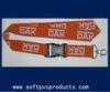 Woven Single Layer Heat-transfer Printing Custom Printed Lanyards for Promotional