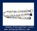 Personalized Promotional Custom Printed Lanyards / Polyester Tube Lanyard with OEM Logo