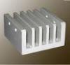 Steel Polished / Electrophoretic Aluminum Heatsink Extrusion Profiles With Fabricating