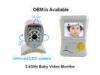 2.4&quot; TFT LCD Wireless Digital Video Baby Monitor with Temperature Detector