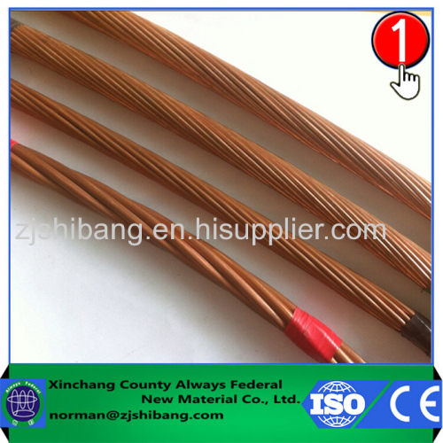Factory Best Price PVC Copper Bonded Steel Cable