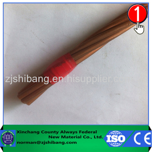 copper plated steel wire copper coated steel wire coated Welding Wire