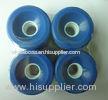 60*45 mm Skateboarding Wheels Blue Quad High Rebound Pu Perfusion