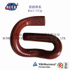 E Type Rail Clip For Railway Fastening system/ Rail Fastener E Type Rail Clip/ High potency new design E Type Rail Clip