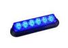 High intensity 6W blue led police lights Head , flashing led warning lights