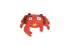 Dog latex toy crab shape
