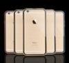 Clear Acylic iPhone 6+ Metal Phone Cases / Iphone 6 Bumper Cover