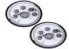 Dual Beam Vehicle LED Headlights 7 inch , Waterproof Auto LED Headlights H4