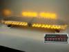 900mm Amber LED Lightbars With 15 Kinds Flash Patters , vehicle hazard warning lights