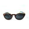 Hand-Made Colorful Skateboard Sunglasses , Wooden Bamboo Sunglasses Custom Fashion