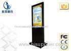 Full HD 1080P 46 Inch LED Infrared Digital Signage Kiosk With 500G Hard Drive