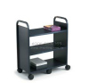 Three layers library mobile platform book cart