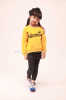 Girls' Embroidery Crew Neck Pullovers