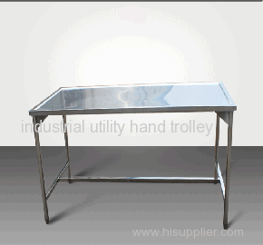 Science Laboratory stainless steel work table