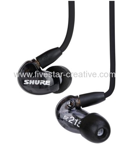 DynamicDriver Sound Isolating In-Ear Earbuds Headphones Black