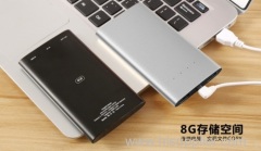 MIQ memory card power bank with 64G 4000mah