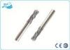 Carbide Four Flute End Mill with HRC55 - 65 , Micro Grain Carbide Material