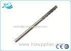 45 Helix And HRC 55 Degree Solid Carbide End Mill , High Performance End Mills
