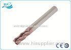 Solid Carbide Cutter 2 / 4 / 6 Flute End Mill 50-100mm Overall Length