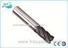 2 4 6 Flute End Mill , Corner Radius End Mill with TiAN / TiCN / TiN / ARCO Coating