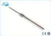 R 0.2 - R 2.0 mm Diameter Ball Nose End Mill , 3 Flute End Mill TiAN , TiCN TiN and ARCO Coating