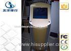 Multi Function Digital Signage Touch Screen Information Kiosk With Finger Printer