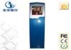 Innovative Church / Shopping Touch Screen Information Kiosk Free Standing With Printer