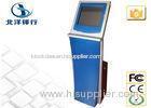 TFT LCD Computer Kiosk Stands Self Service Information Kiosk With 500G hard Drive