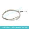 10pcs/lot 100K ohm NTC 3950 Thermistors with cable for 3D Printer Reprap Mend Free Shipping!