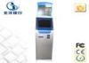 Android Wireless Free standing Kiosk Terminals for Tel / Transport Card Recharging