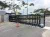 Security Trackless Automatic Folding Gate Retractable For University