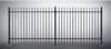 Safety Ornamental Aluminum Fence , Powder Coated Residential Fencing