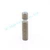 5pcs/lot New RepRap 3D Printer M6*26 printer nozzle throat with Teflon tube Free Shipping !