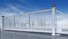 Metal Galvanized Zinc Auto Galvanized Sliding Gate , Wireless Trackless Electric Sliding Gate