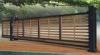 Wooden Automatic Sliding Gates , Residential Trackless Cantilever Gate