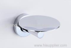 Brass soap dish holder chrome